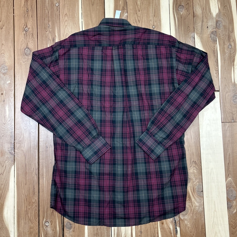 NWT Gitman Bros. Master Shirt Makers M Multicolor Plaid  Cotton USA Made Shirt - Picture 9 of 9